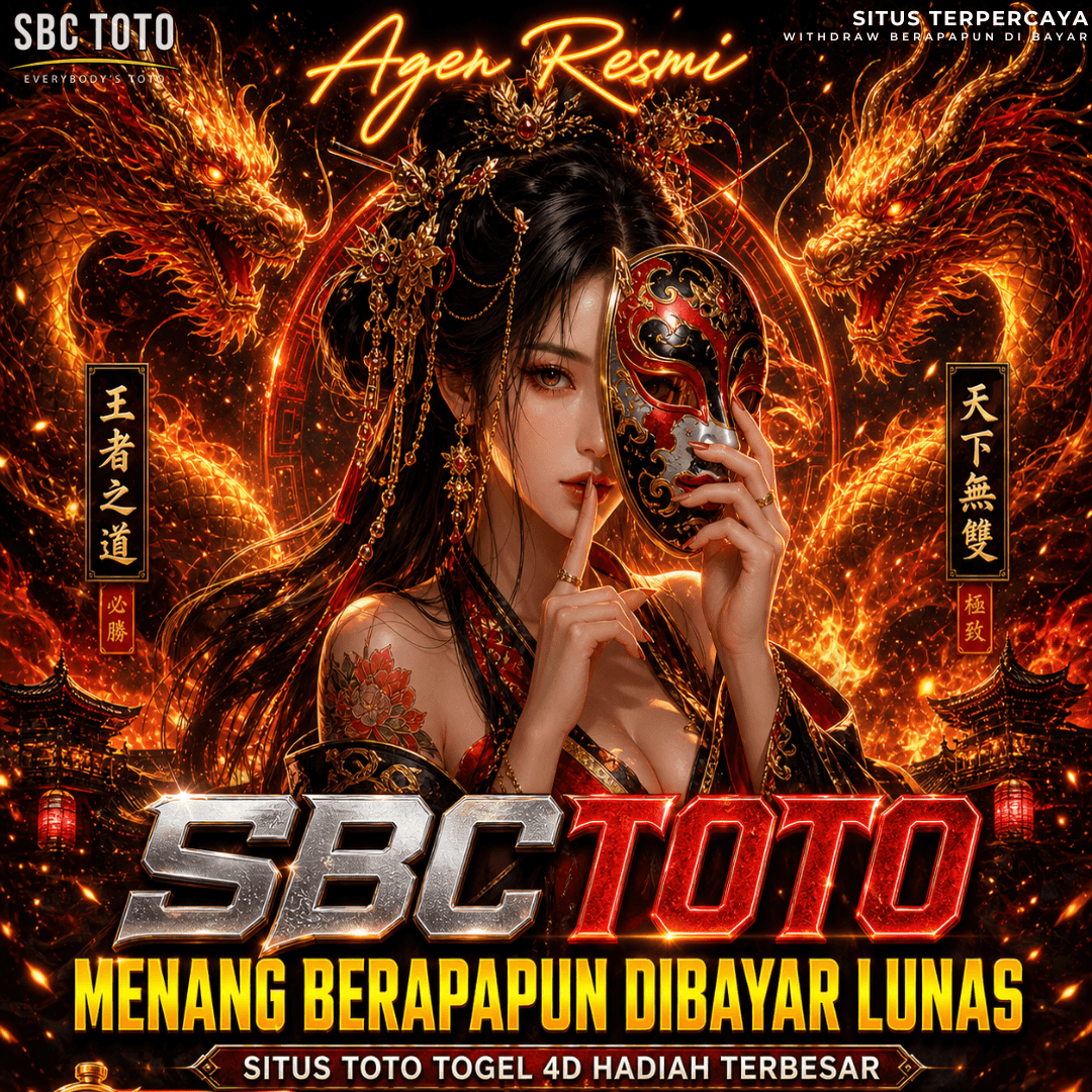 SBCTOTO Situs Togel Online Resmi dengan Bonus Besar & Pasaran Toto Terlengkap